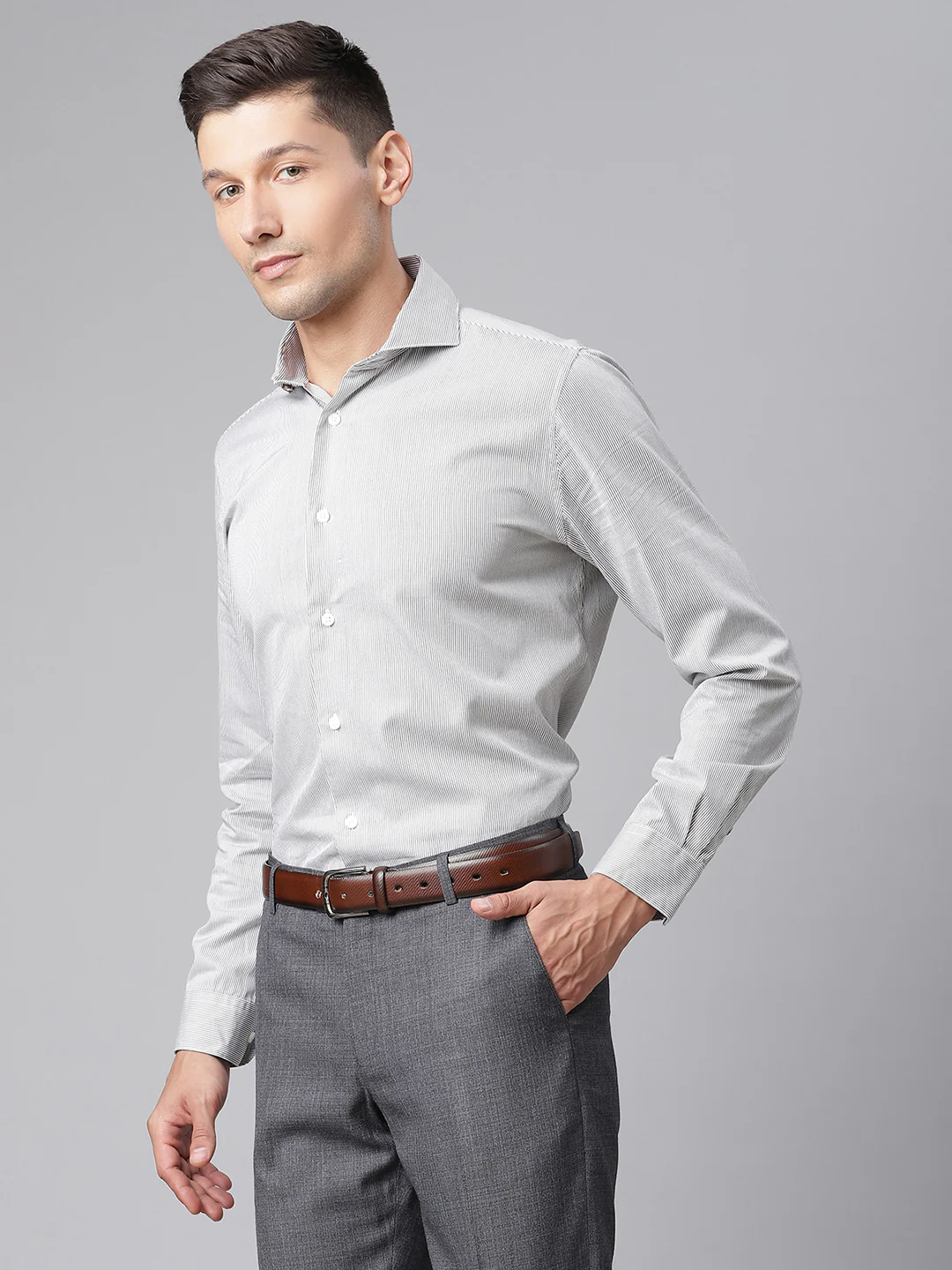 Matinique Men Black Solid Collar Shirt - Image 3