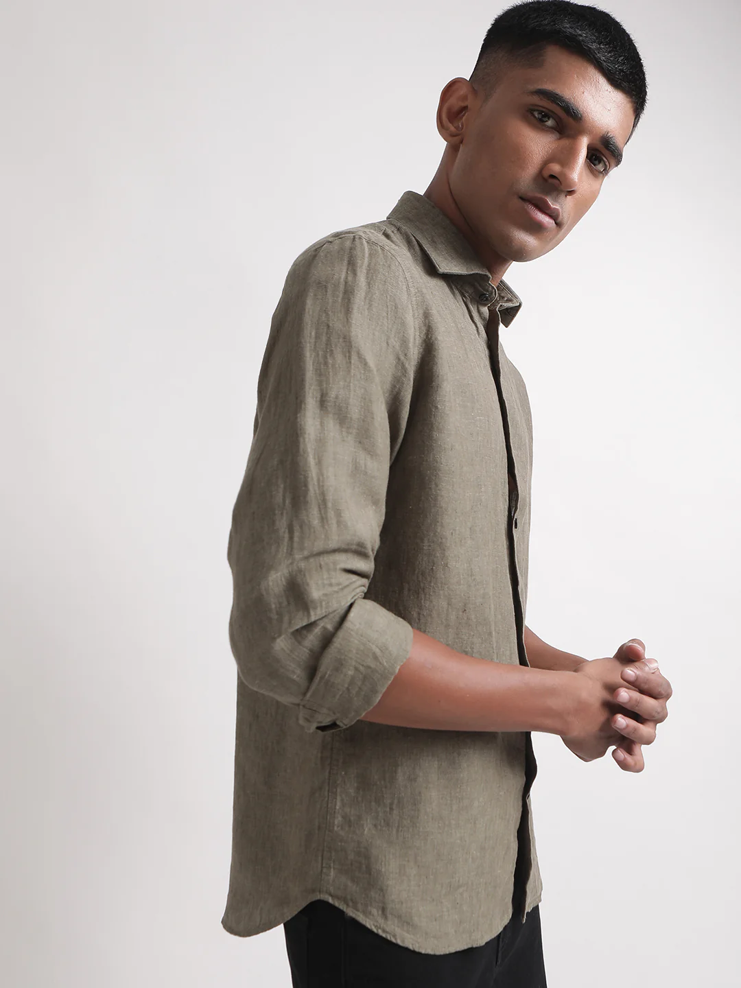 Matinique Olive Regular Fit Shirt - Image 2