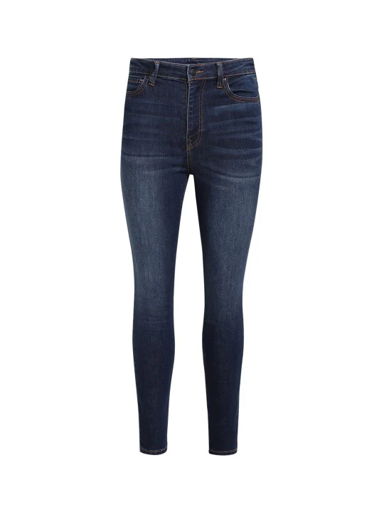 True Religion Womens Hs Halle Super Skinny Fit  Mid Rise Jeans