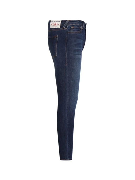 True Religion Womens Hs Halle Super Skinny Fit  Mid Rise Jeans - Image 2