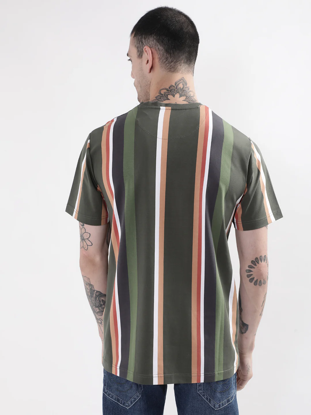 True Religion Multi Digital Logo Regular Fit T-Shirt - Image 4