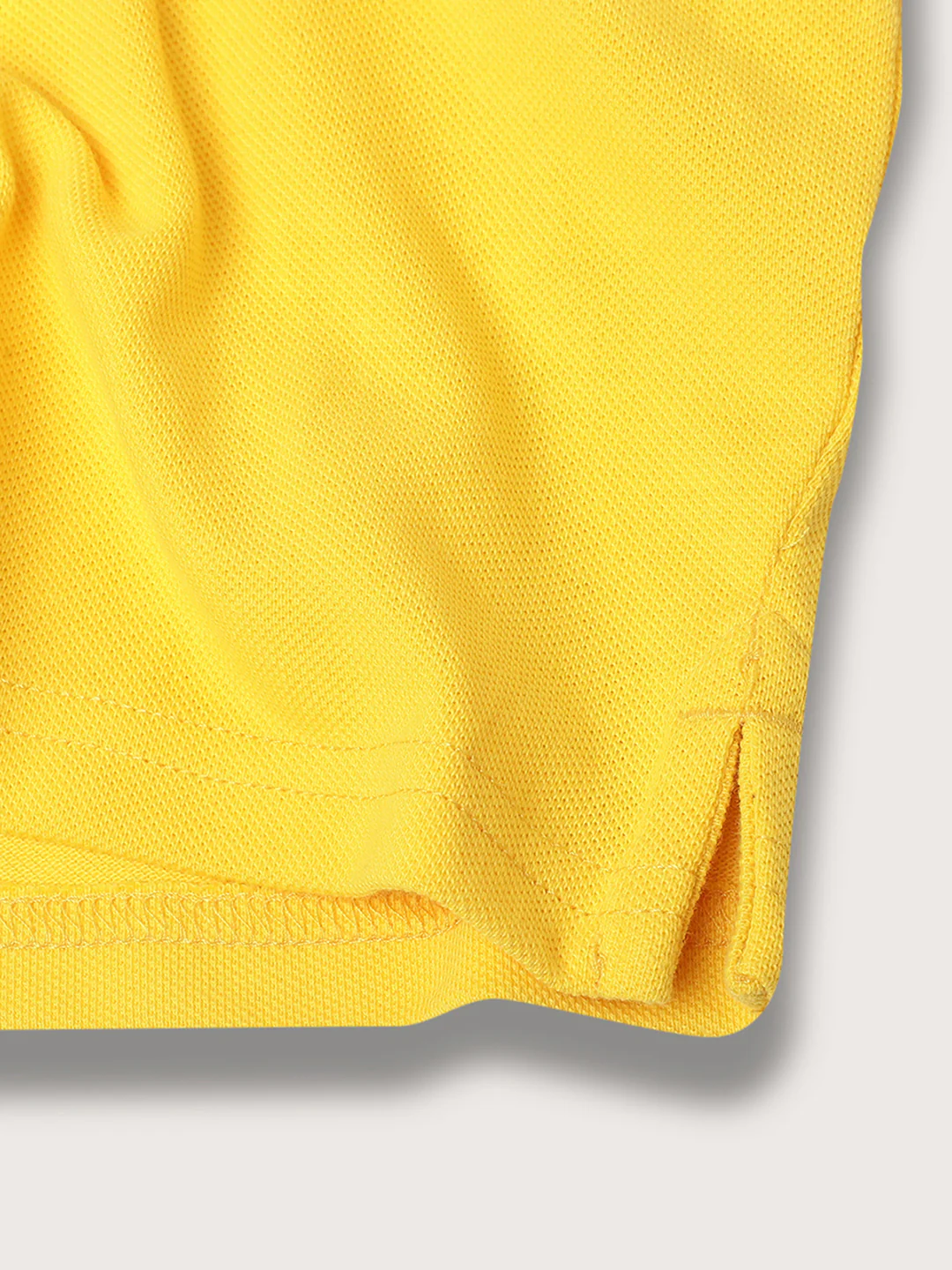 True Religion Kids Yellow Regular Fit Polo T-Shirt - Image 4