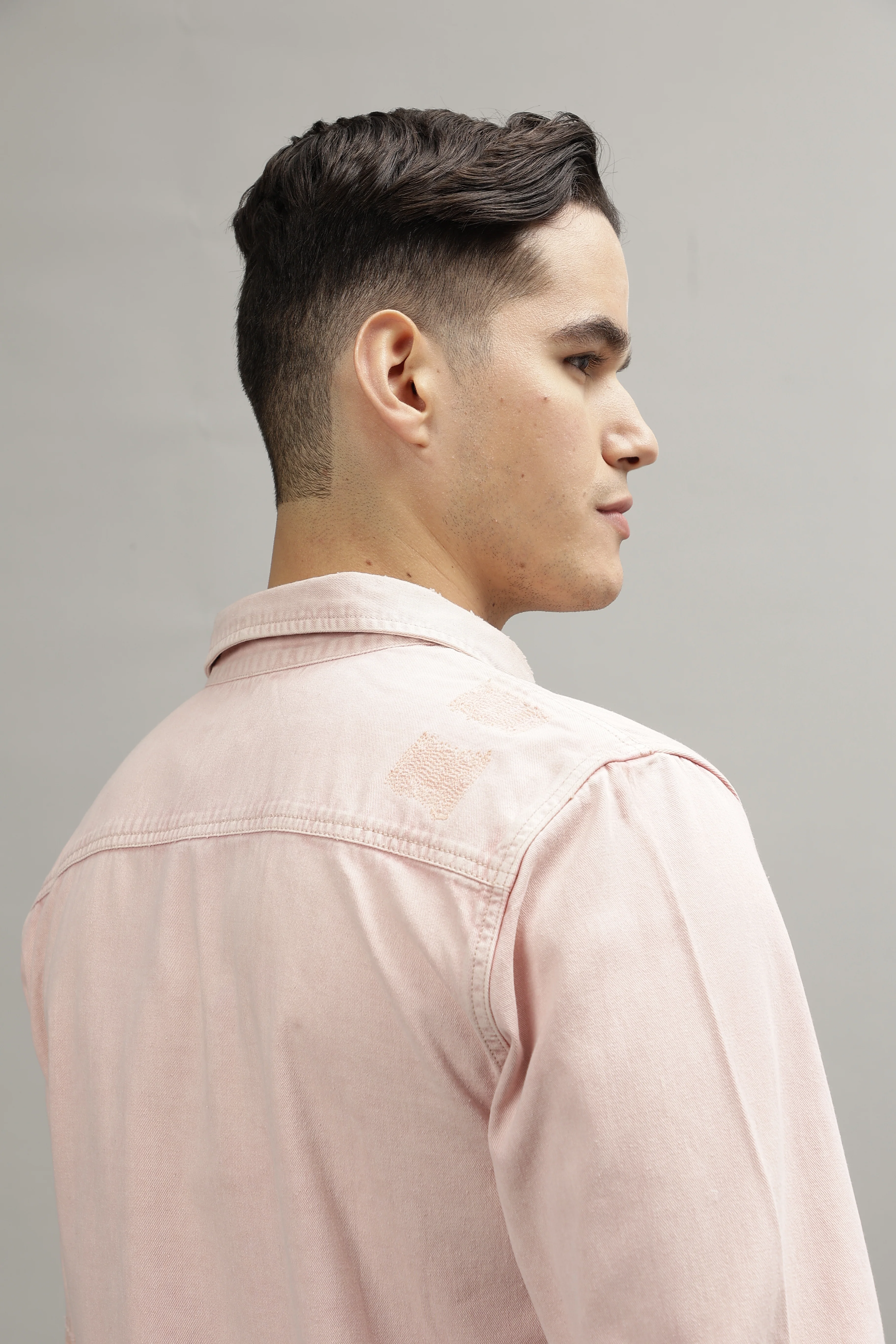 True Religion Pink Fashion Regular Fit Shirt - Image 5