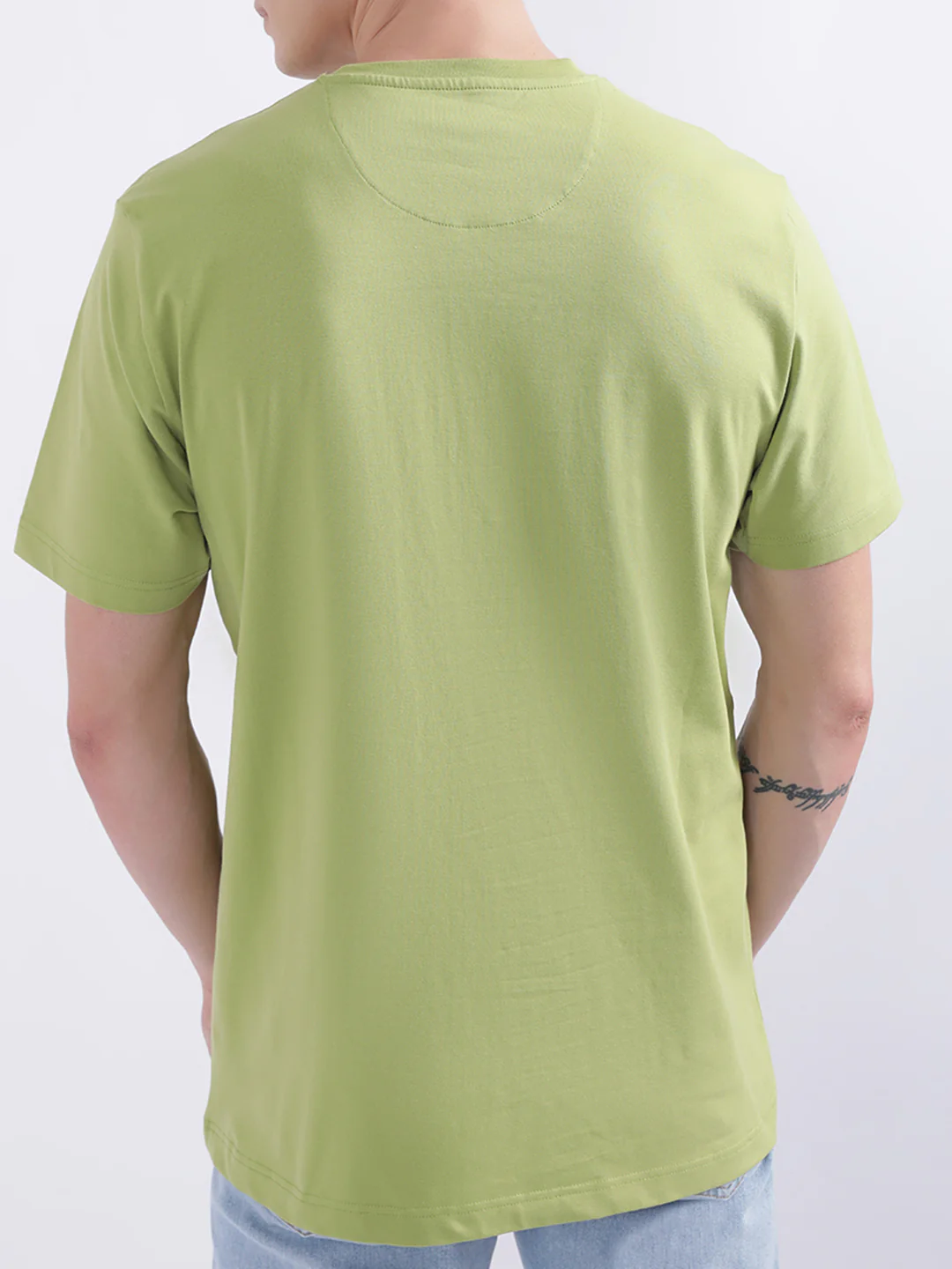 True Religion Green Logo Regular Fit T-Shirt - Image 4