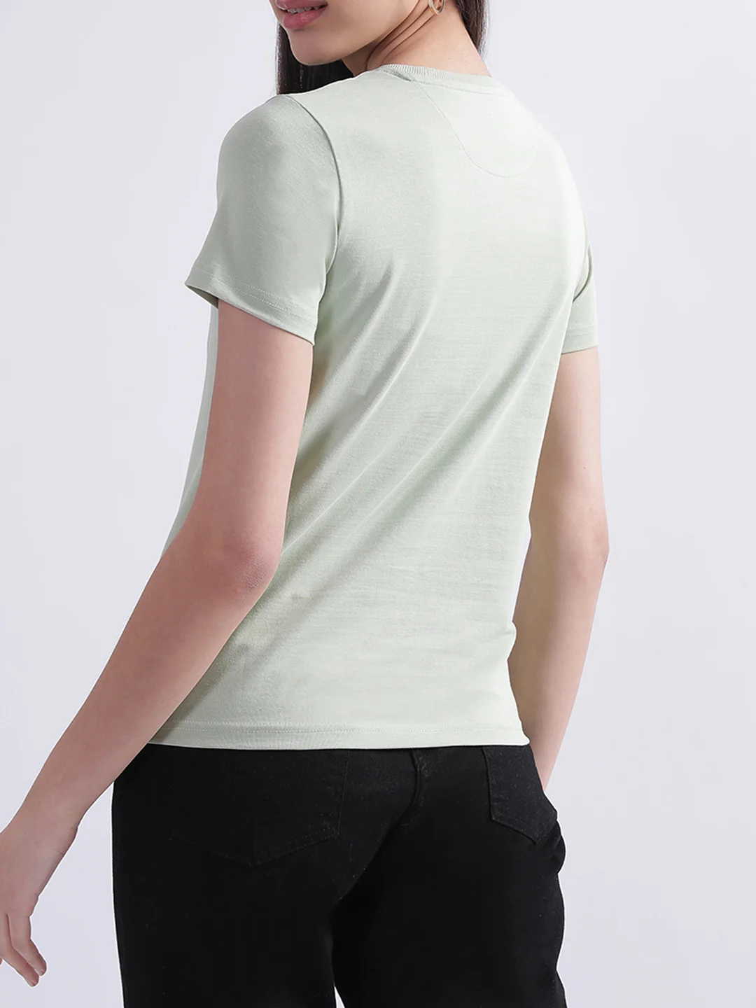 True Religion Mint Logo Regular Fit T-Shirt - Image 3