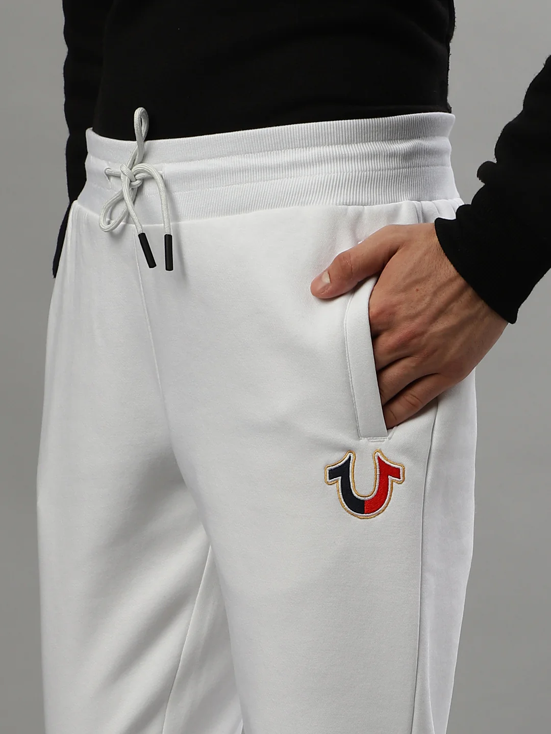 True Religion Men Solid Oversize Fit Sweatpant - Image 7