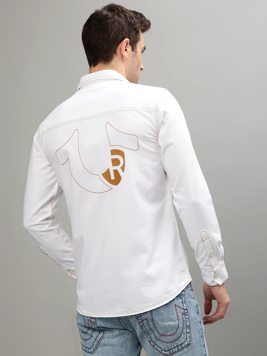 True Religion White Fashion Regular fit Shirt - Image 4
