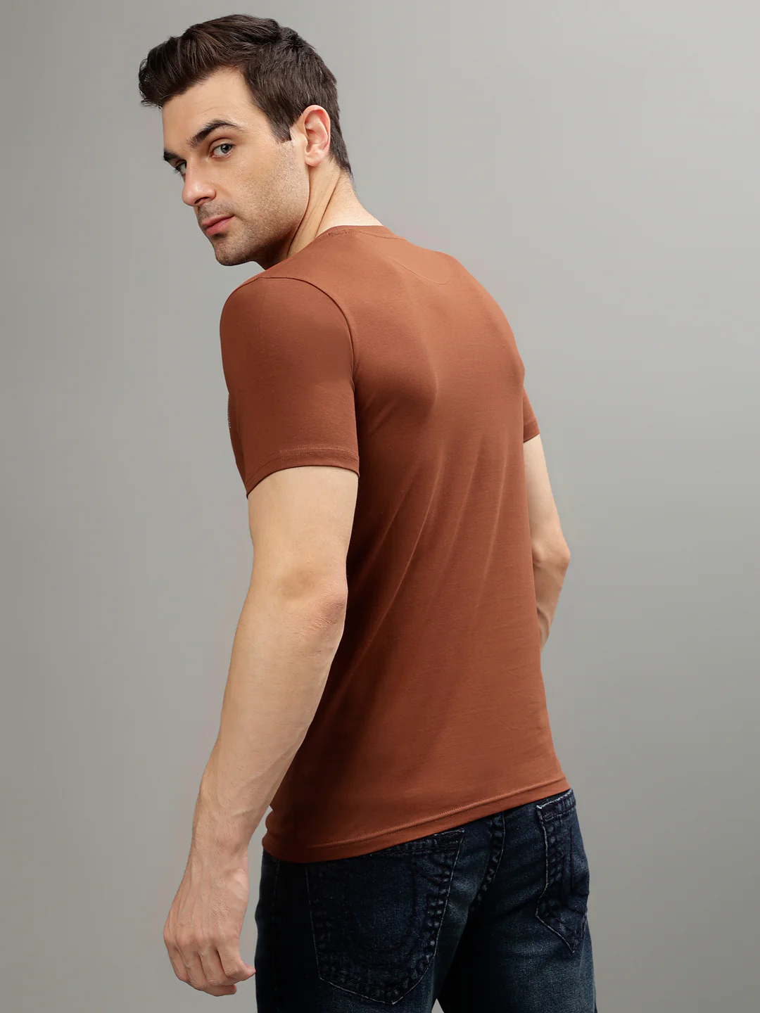 True Religion Coffee Fashion Regular fit Tshirt - Image 4