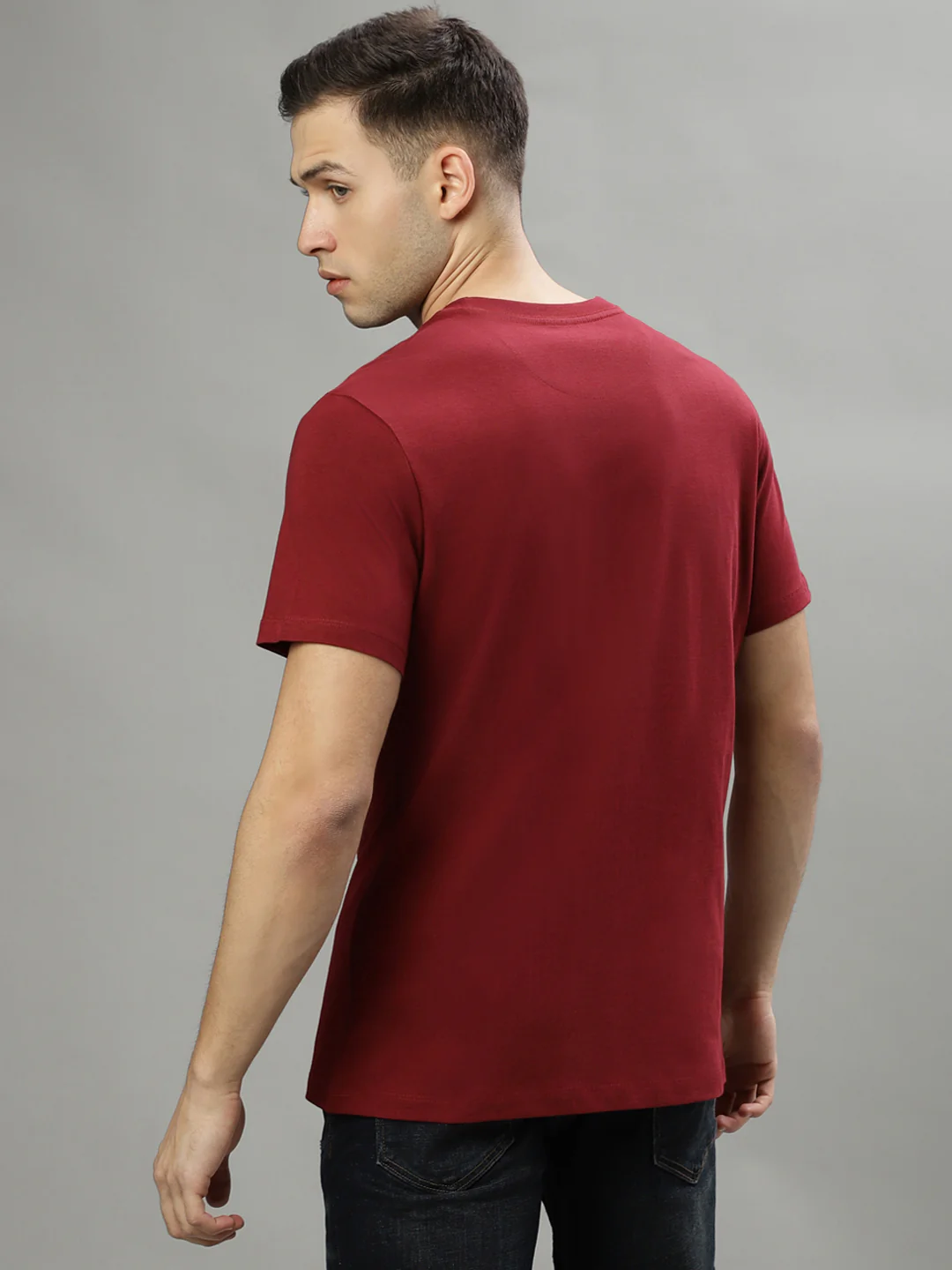 True Religion Red Fashion Printed Regular Fit T-Shirt - Image 4