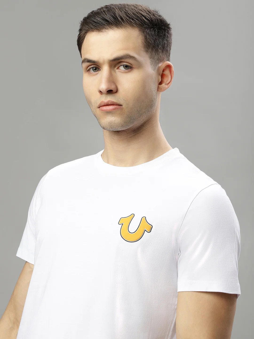 True Religion White Fashion Regular Fit T-Shirt - Image 6