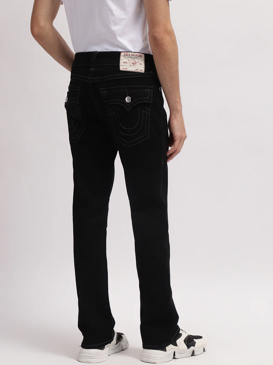 True Religion Men SN Ricky Straight Fit Mid Rise Jeans - Image 2