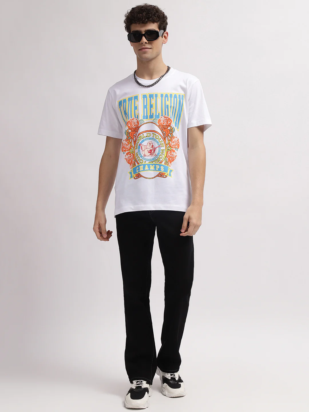True Religion Men SN Ricky Straight Fit Mid Rise Jeans - Image 5