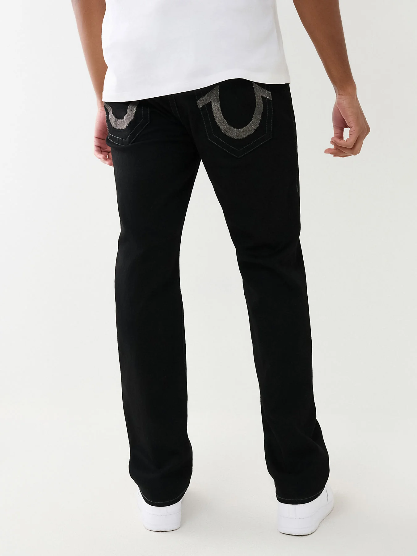 True Religion Men SN Ricky Straight Fit Mid Rise Jeans - Image 2