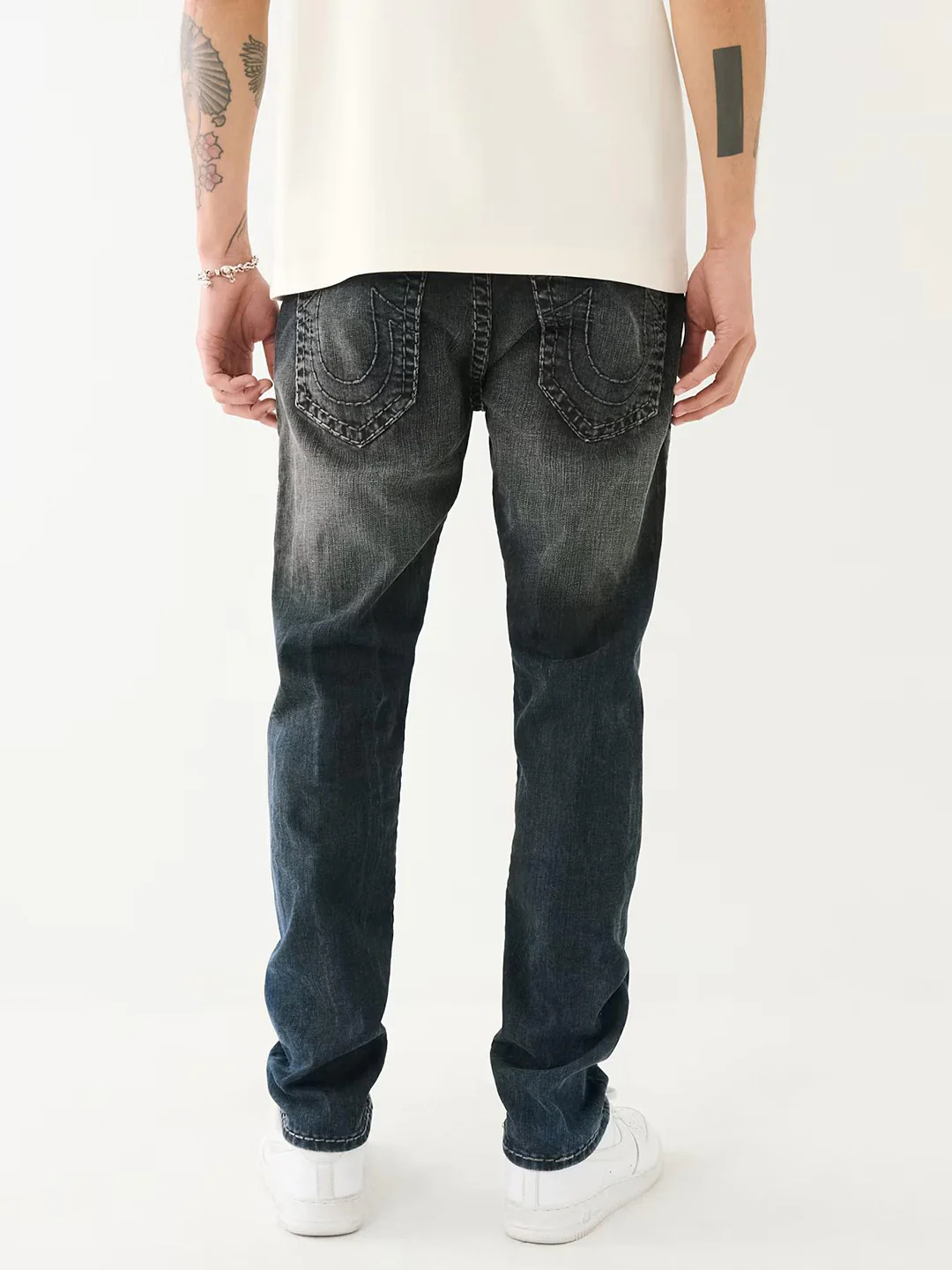 True Religion Men SUPER T Rocco Skinny Fit Mid Rise Jeans - Image 2