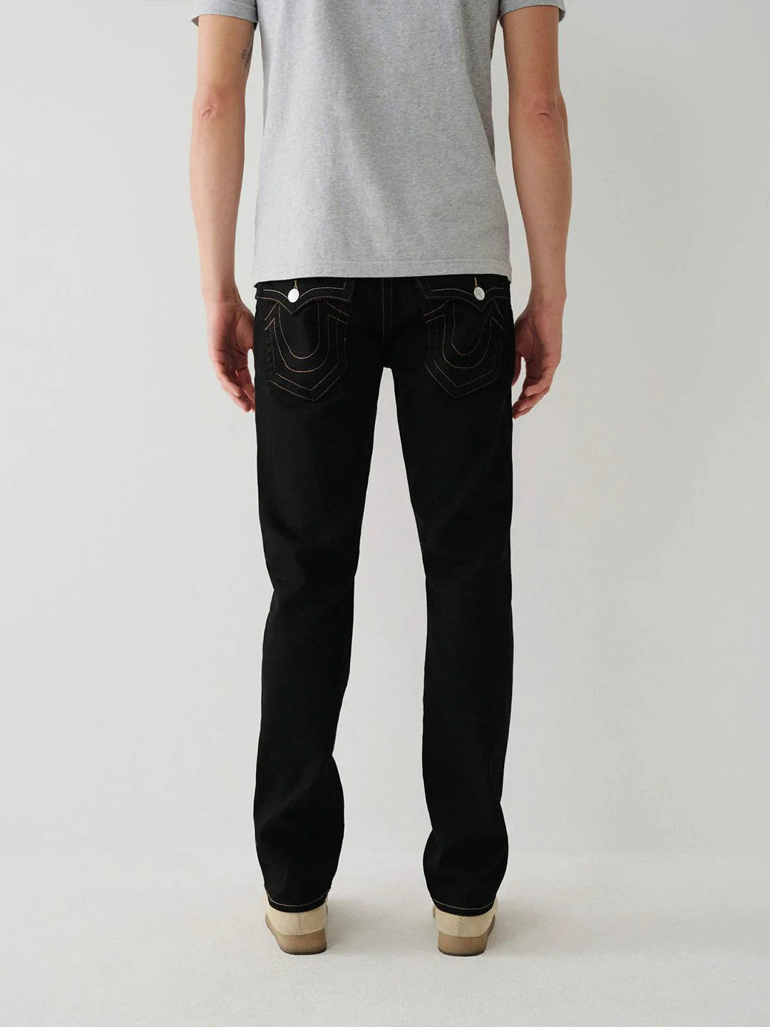 True Religion Men SN Ricky Straight Fit Mid Rise Jeans - Image 2