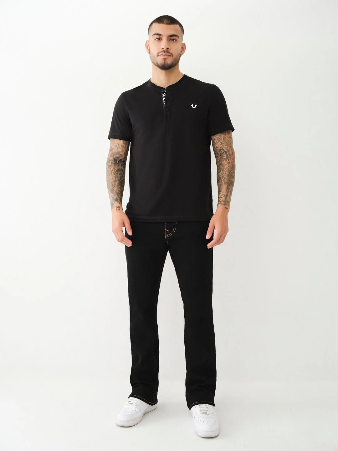 True Religion Men SN Billy Bootcut Fit Mid Rise Jeans - Image 5