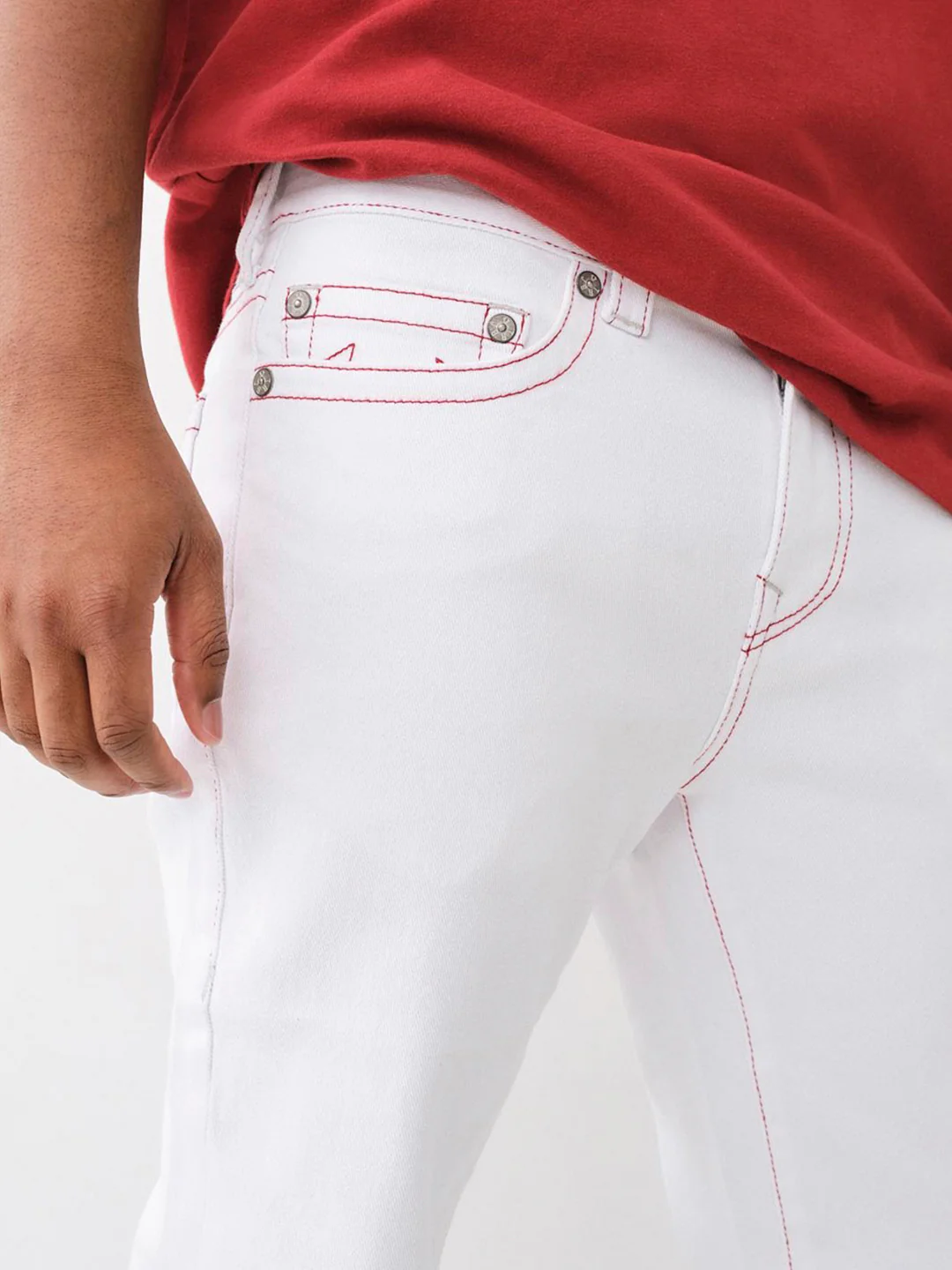 True Religion Men SN Matt Skinny Fit Mid Rise Jeans - Image 5