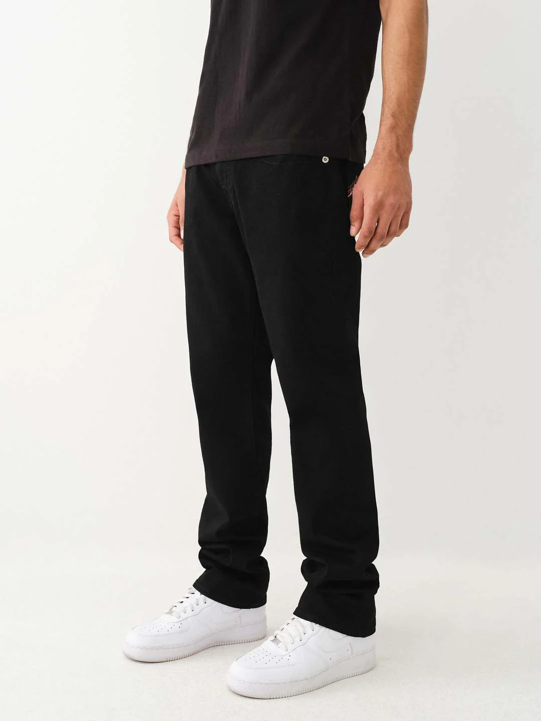 True Religion Men SN Ricky Straight Fit Mid Rise Jeans - Image 4