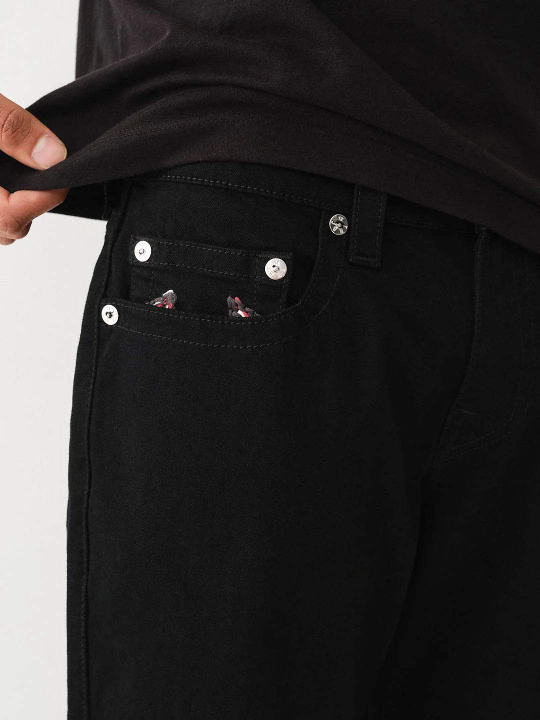 True Religion Men SN Ricky Straight Fit Mid Rise Jeans - Image 6