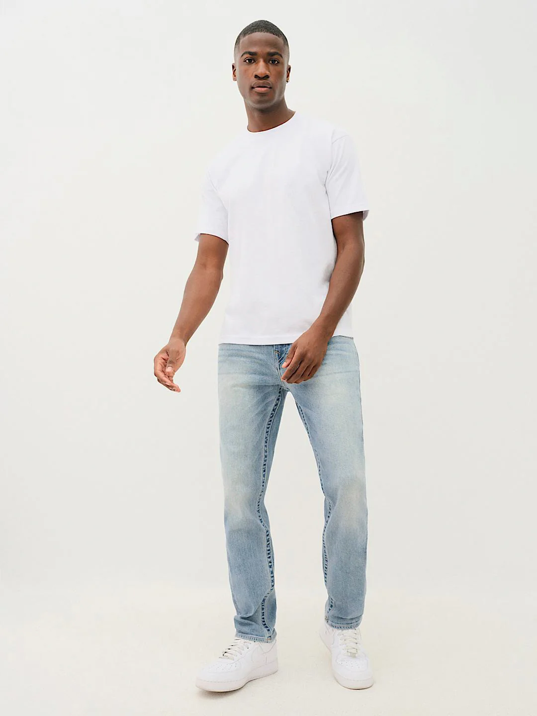 True Religion Men SN Rocco Slim Fit Medium Wash Jeans - Image 6