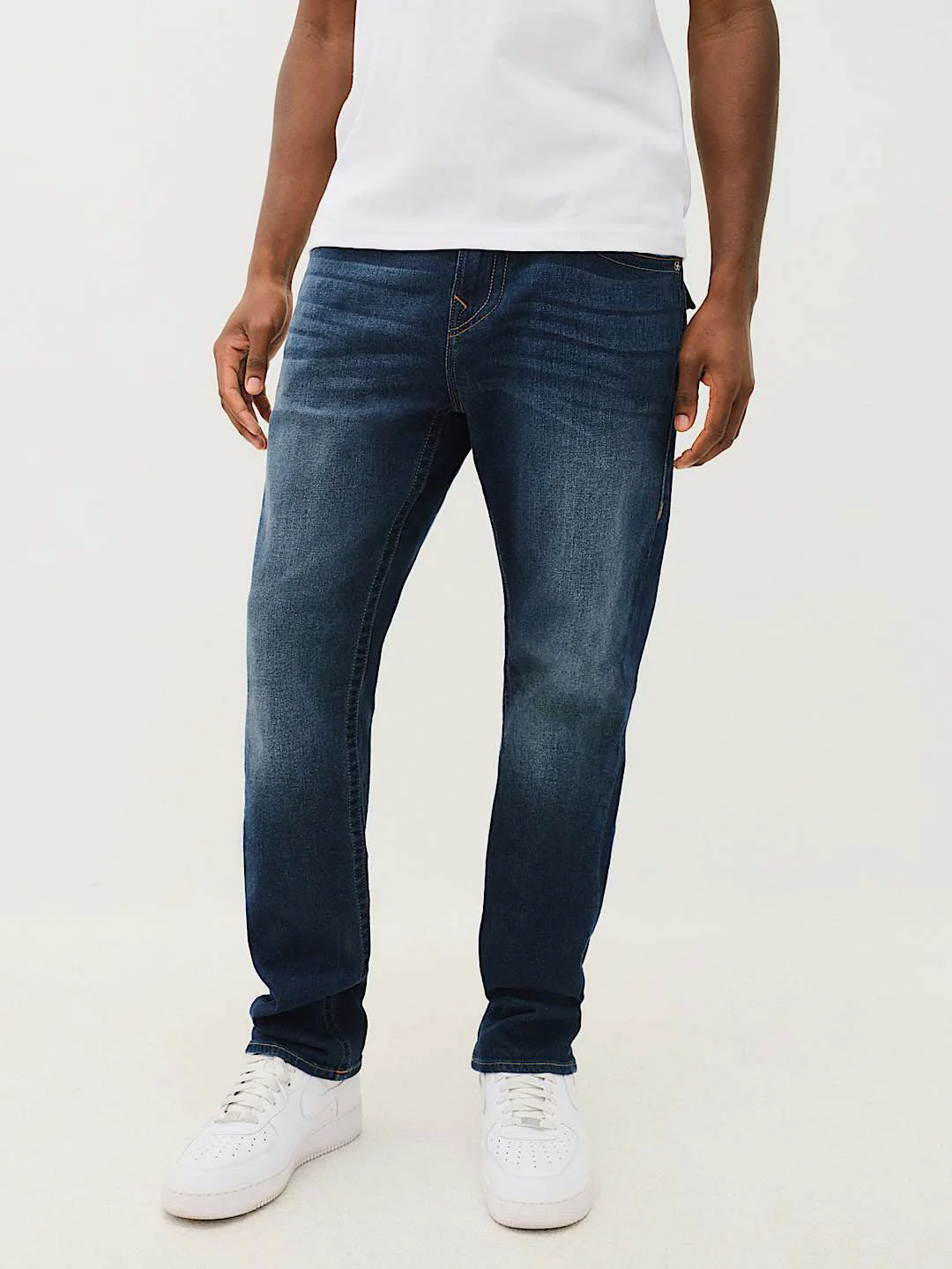 True Religion Men SN Geno Skinny Fit Dark Wash Jeans - Image 3