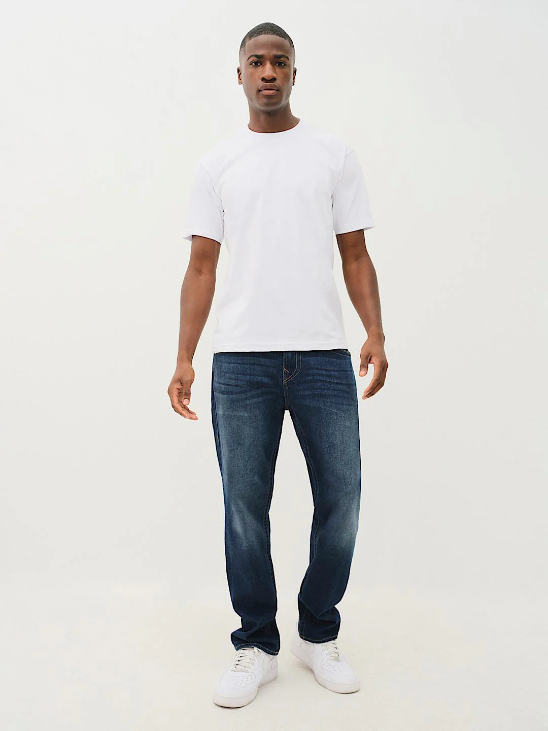 True Religion Men SN Geno Skinny Fit Dark Wash Jeans - Image 6