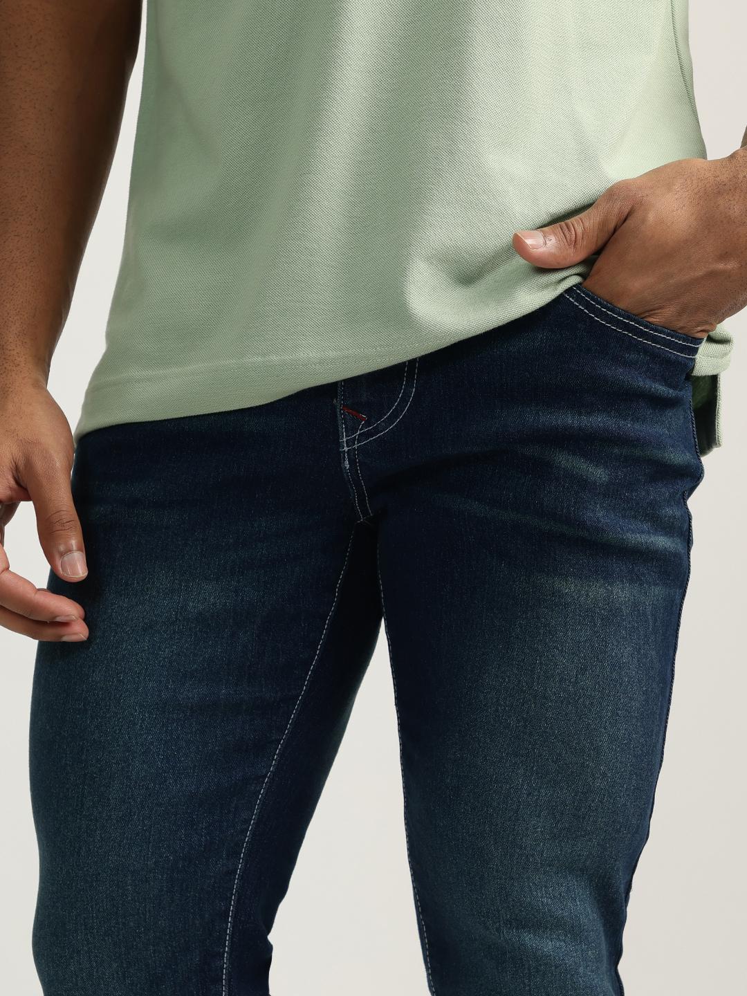 True Religion Men SN Rocco Slim Fit Medium Wash Jeans - Image 2