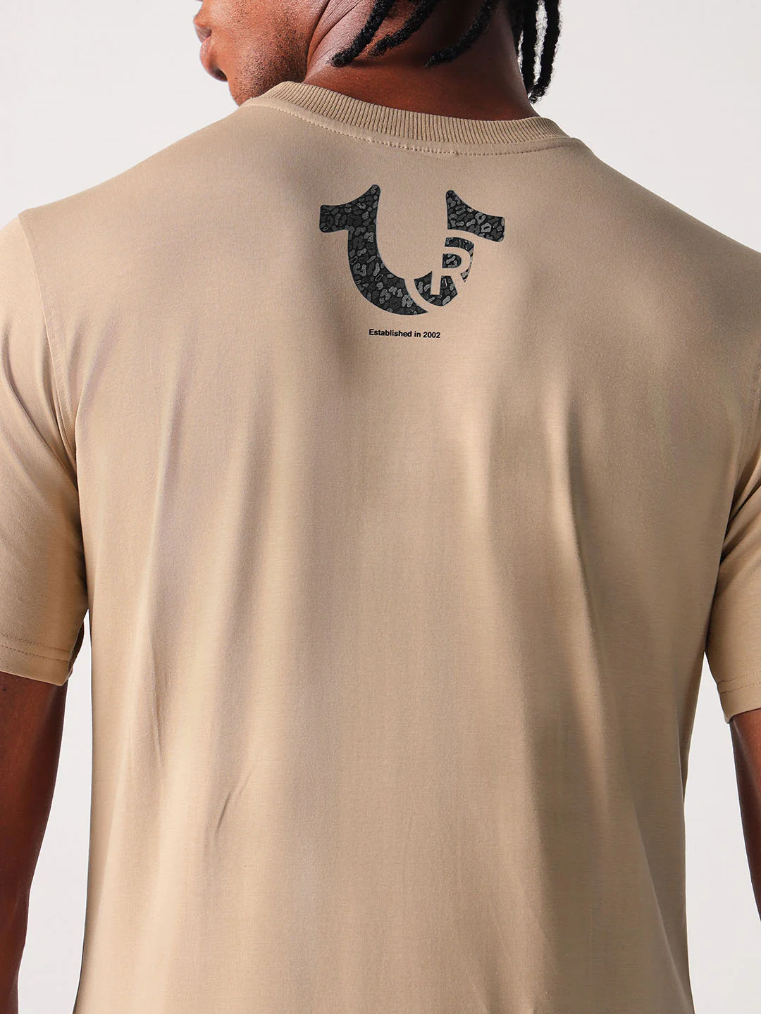 True Religion Men Printed Round Neck Short Sleeves T-Shirt - Image 6