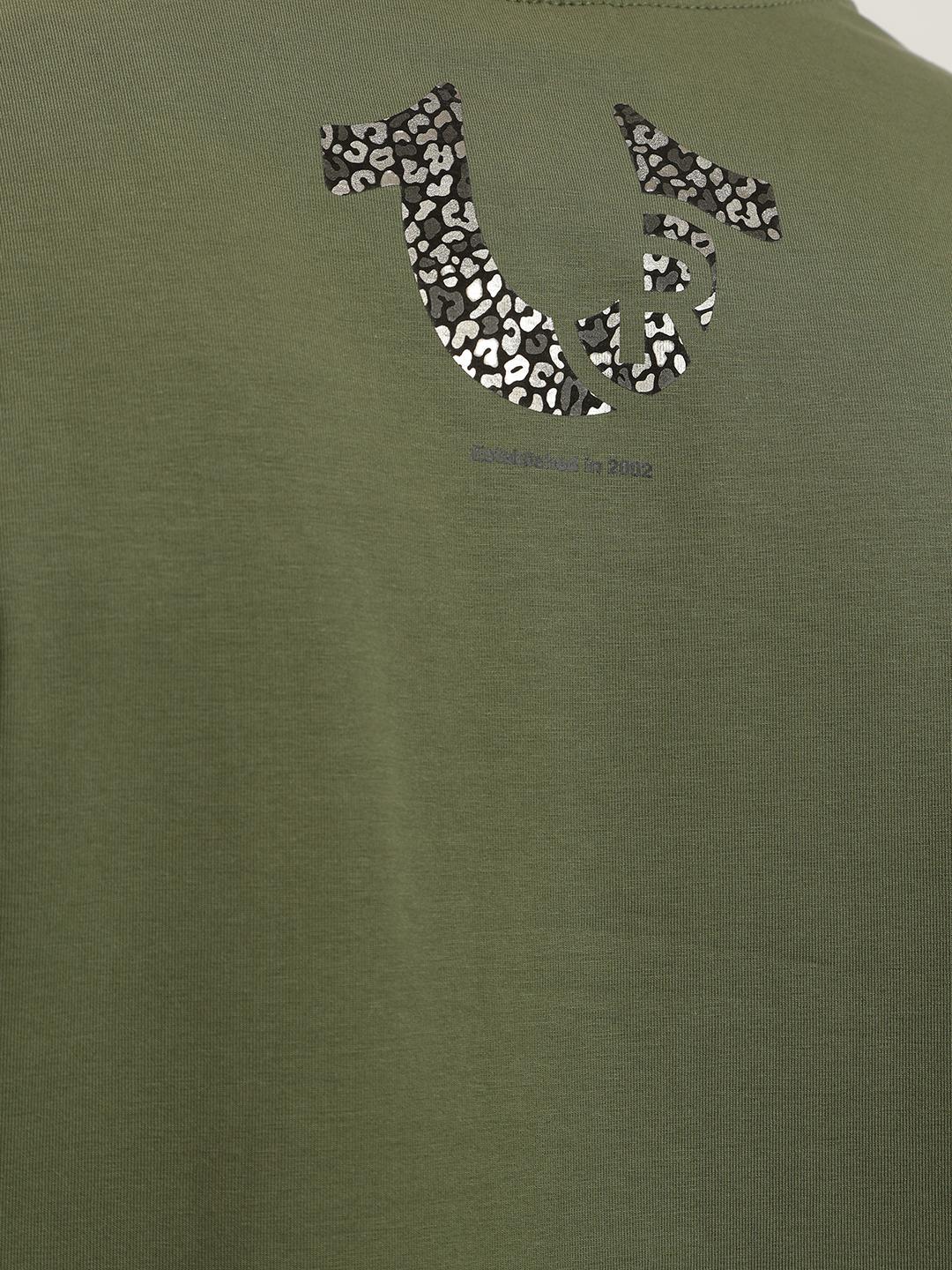 True Religion Men Printed Round Neck Short Sleeves T-Shirt - Image 6