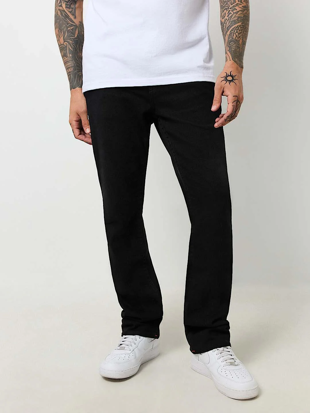 True Religion Men SN Ricky Straight Fit Mid Rise Jeans - Image 2