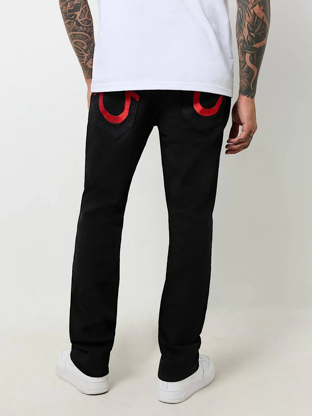 True Religion Men SN Ricky Straight Fit Mid Rise Jeans - Image 3