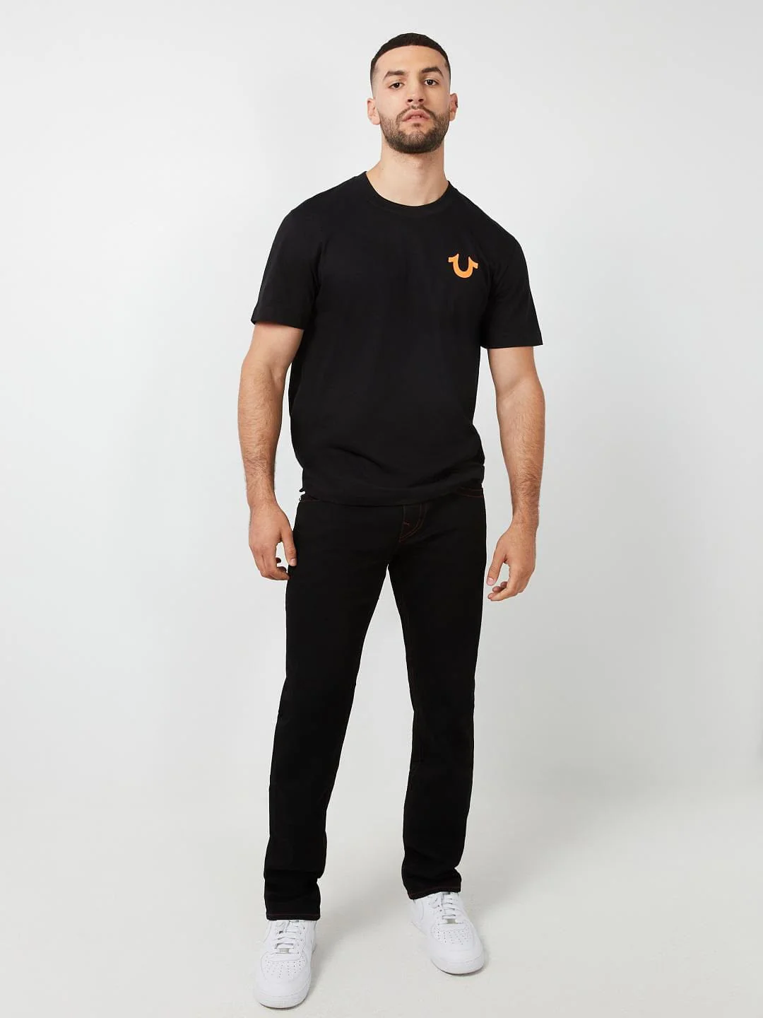 True Religion Men SN Ricky Straight Fit Mid Rise Jeans - Image 3