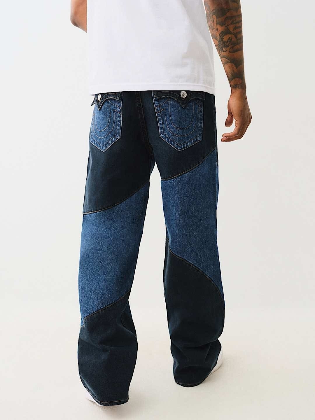 True Religion Men SN Vinny Flared Fit Medium Wash Jeans - Image 3