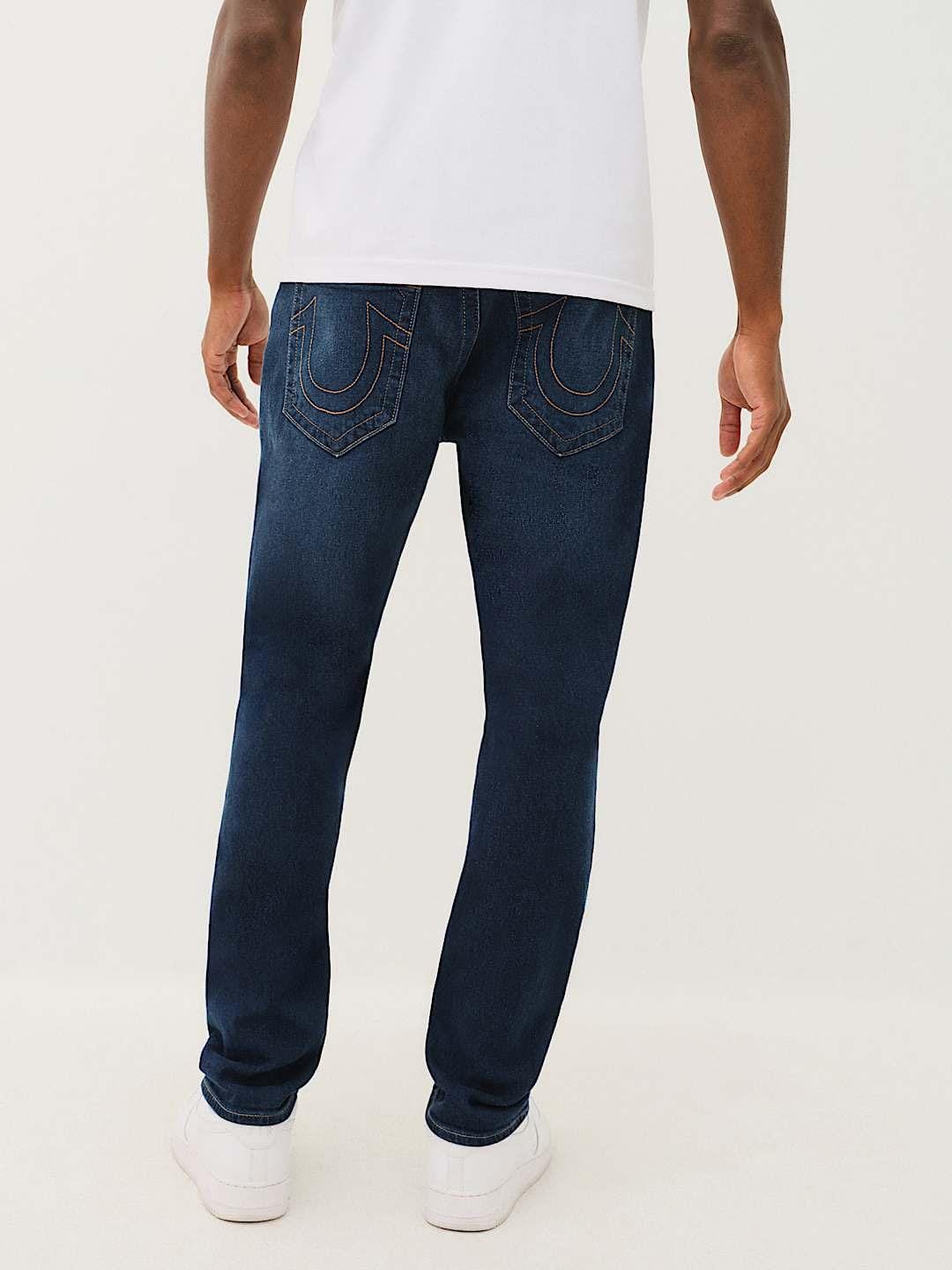 True Religion Men SN Rocco Slim Fit Dark Wash Jeans - Image 3