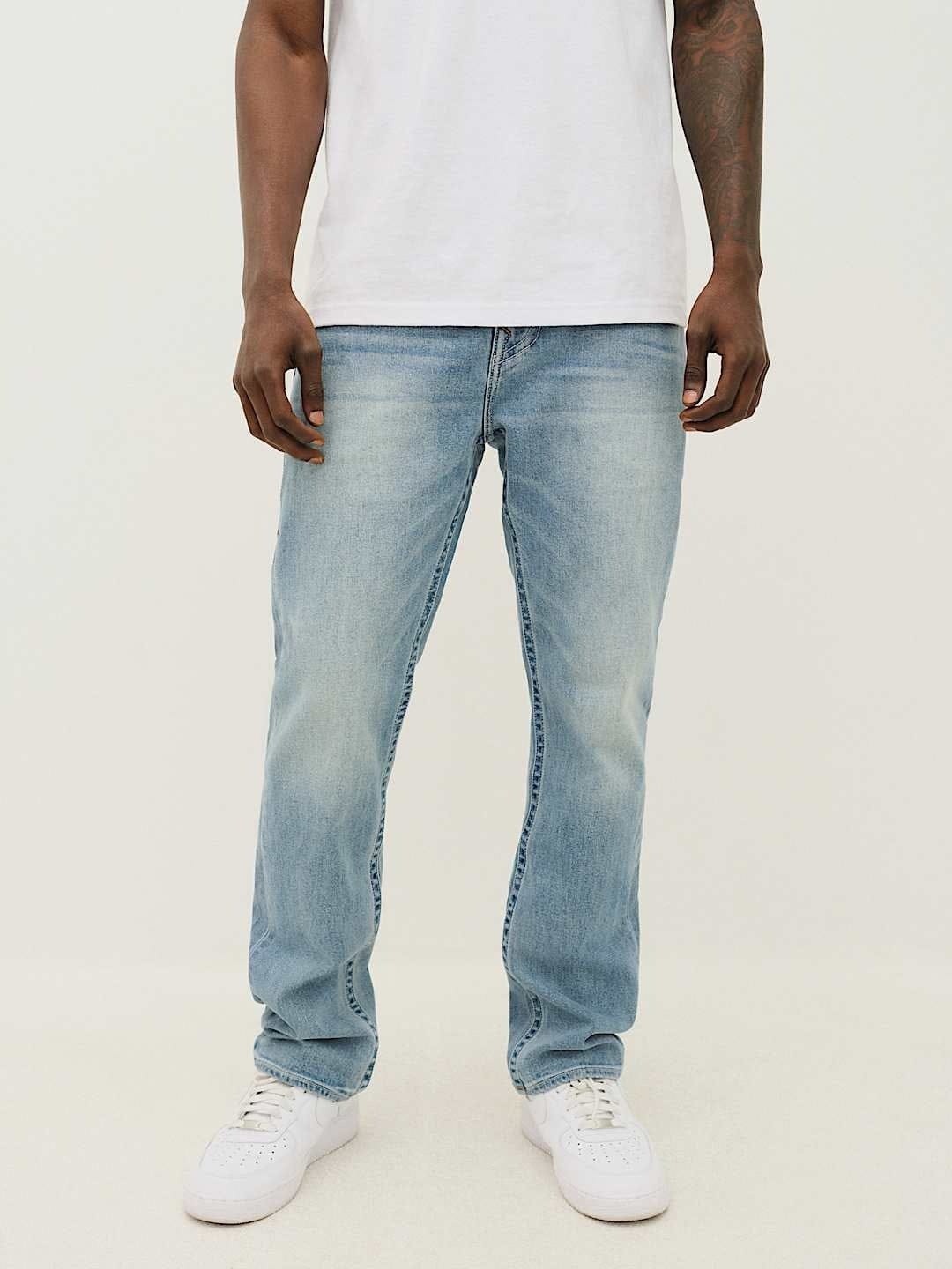 True Religion Men SN Geno Skinny Fit Medium Wash Jeans - Image 2