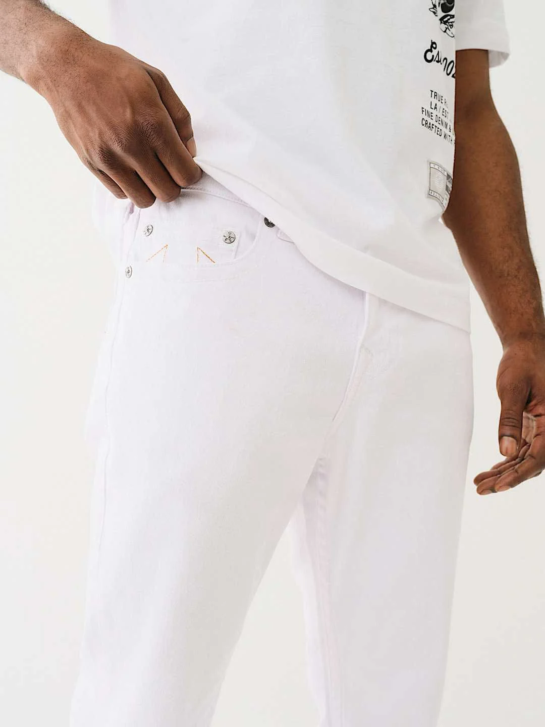 True Religion Men SN Rocco Slim Fit Mid Rise Jeans - Image 4