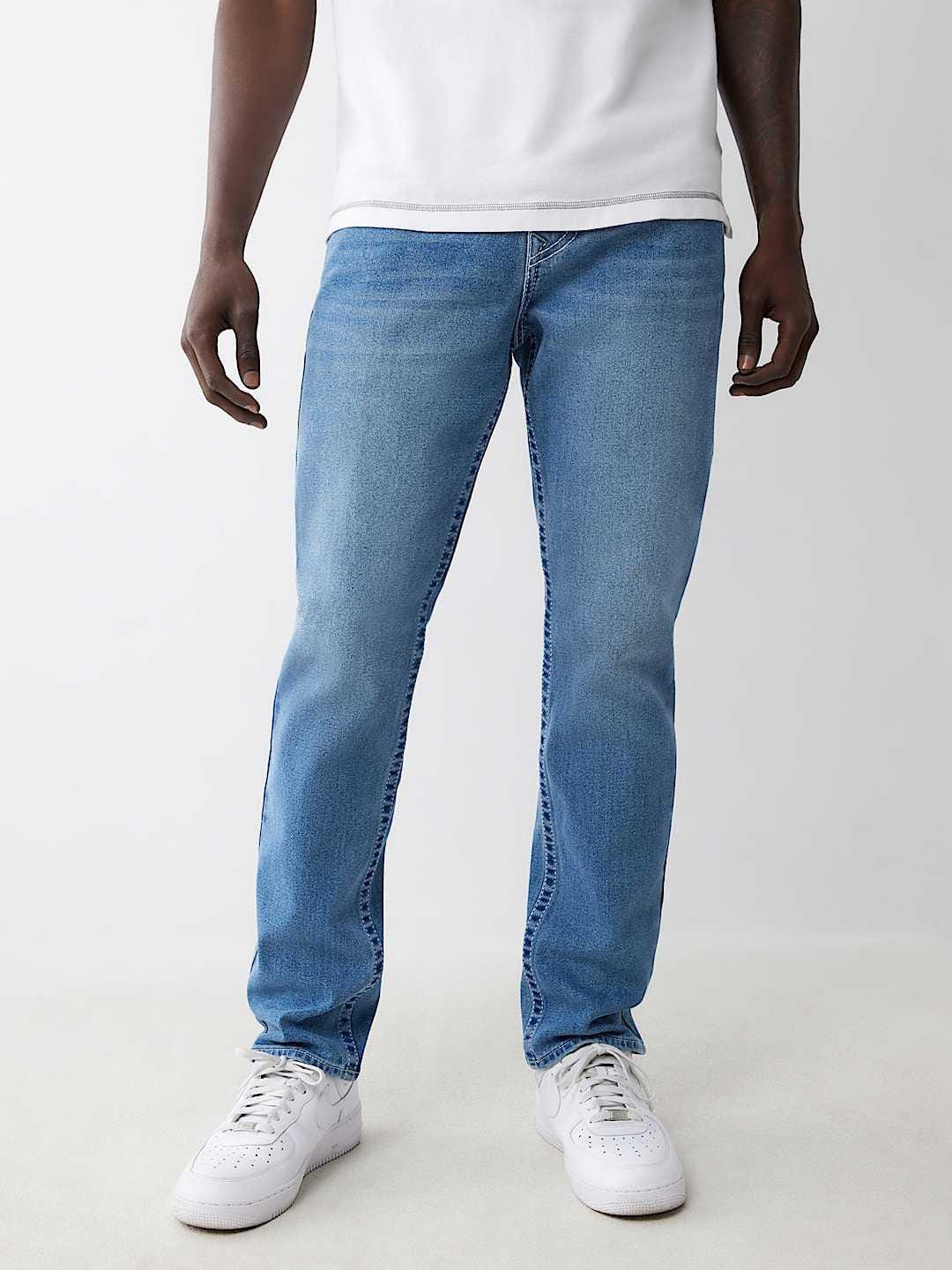 True Religion Men BIG T Geno Skinny Fit Medium Wash Jeans - Image 2