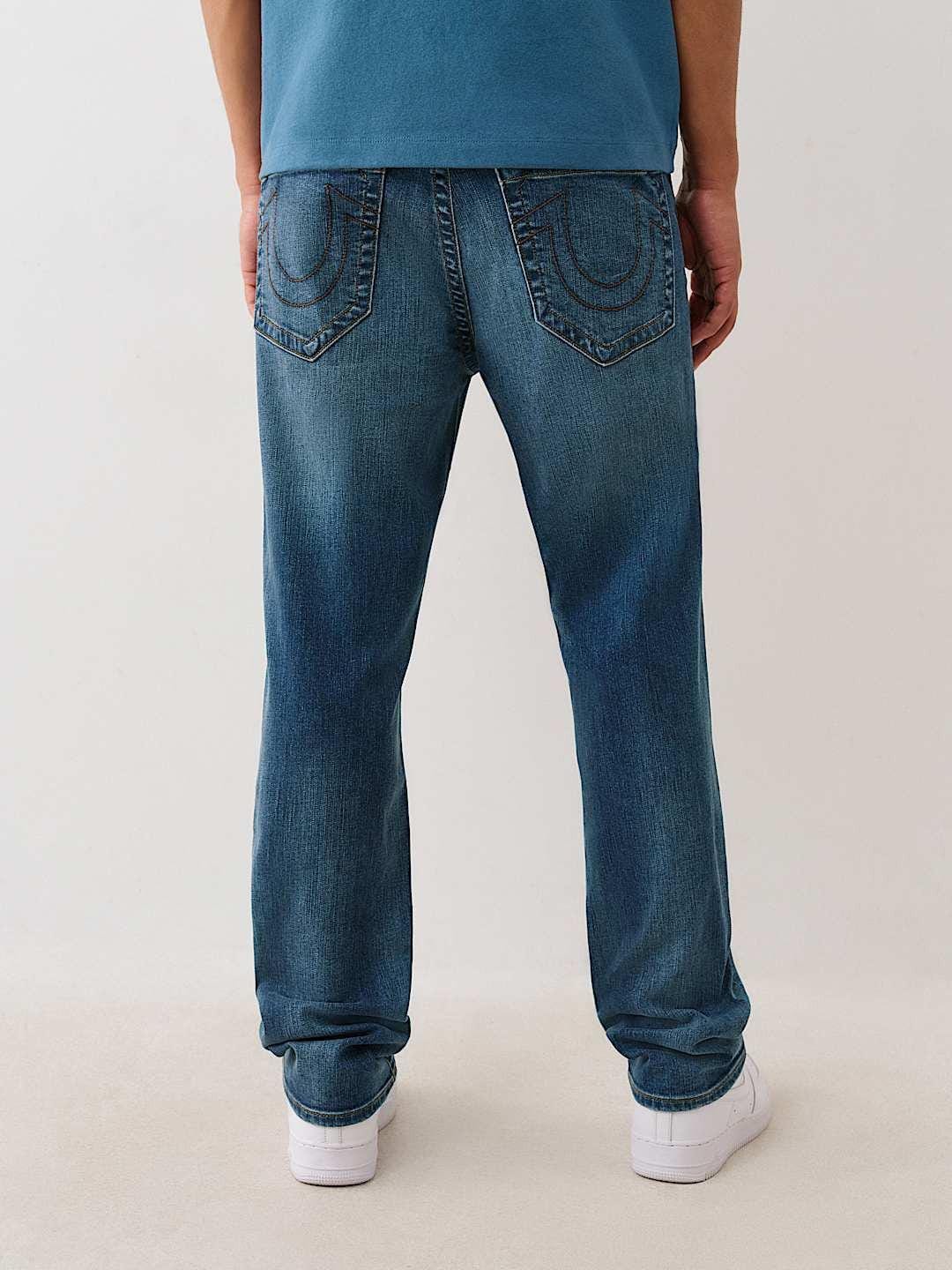 True Religion Men SN Geno Skinny Fit Medium Wash Jeans - Image 3
