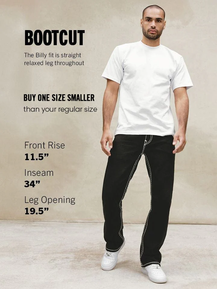 TRUE RELIGION Men BILLY SN Light Blue Jeans - Image 6