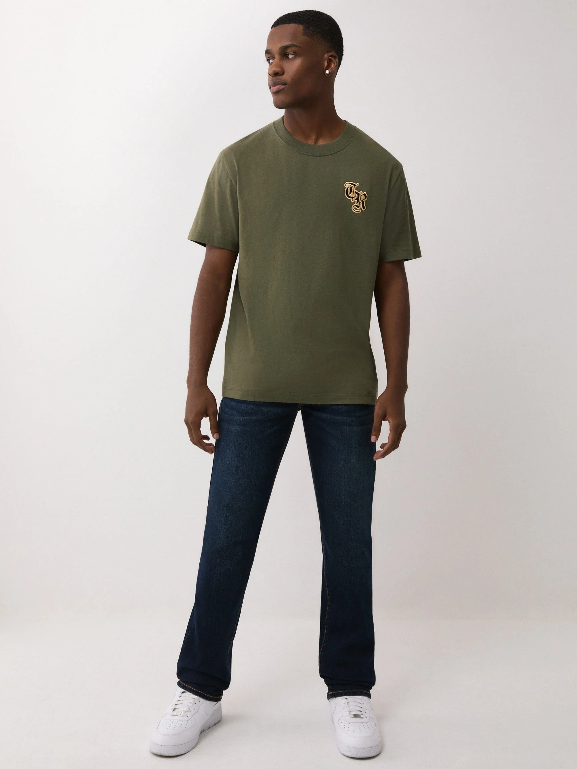 TRUE RELIGION Men RICKY SN Navy Blue Jeans - Image 6