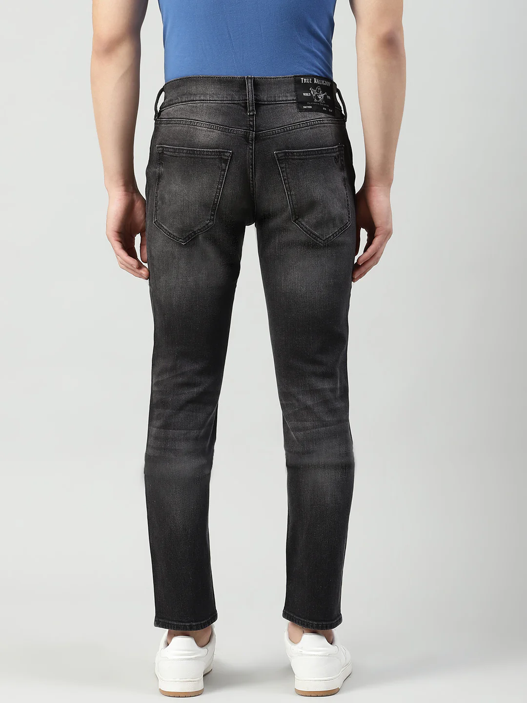True Religion Men METAL HS Rocco Skinny Fit Mid Rise Jeans - Image 2