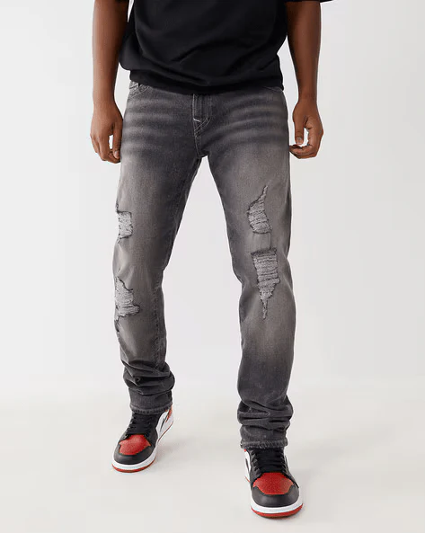 True Religion Men SN Rocco Skinny Fit Mid Rise Jeans - Image 3