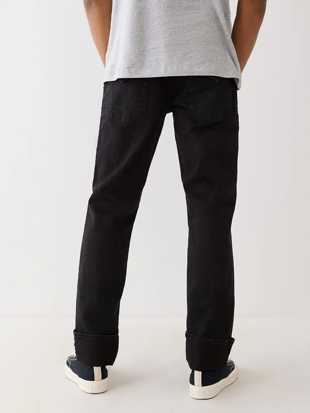 True Religion Men SN Ricky Straight Fit Mid Rise Jeans - Image 2