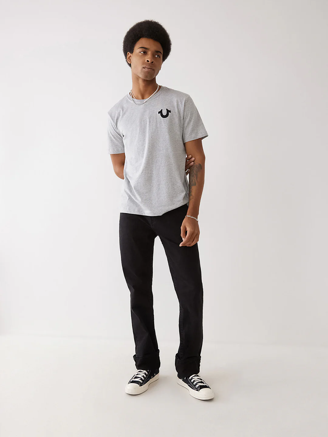 True Religion Men SN Ricky Straight Fit Mid Rise Jeans - Image 4