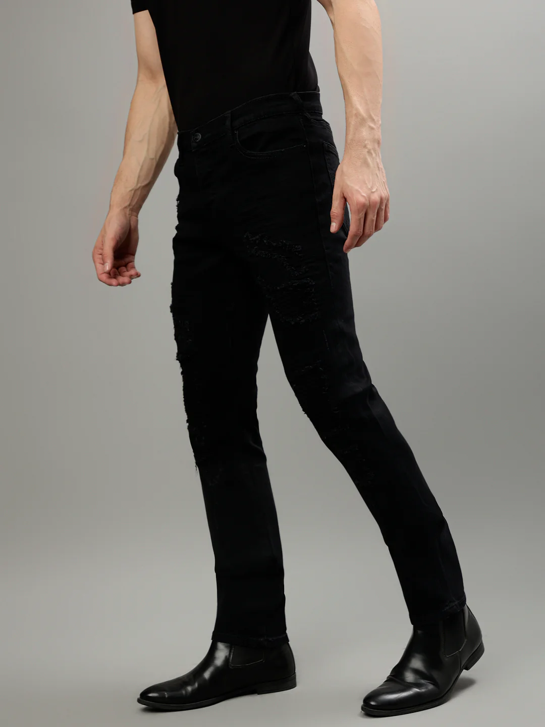 True Religion Men SN Rocco Straight Fit Mid Rise Jeans - Image 5