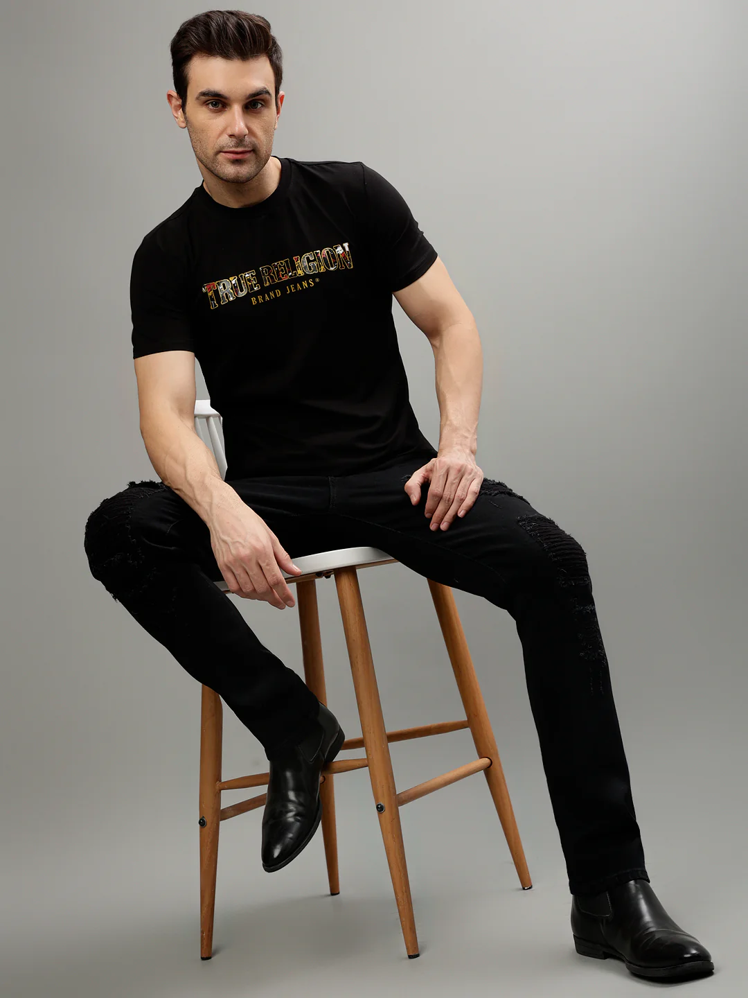 True Religion Men SN Rocco Straight Fit Mid Rise Jeans - Image 6