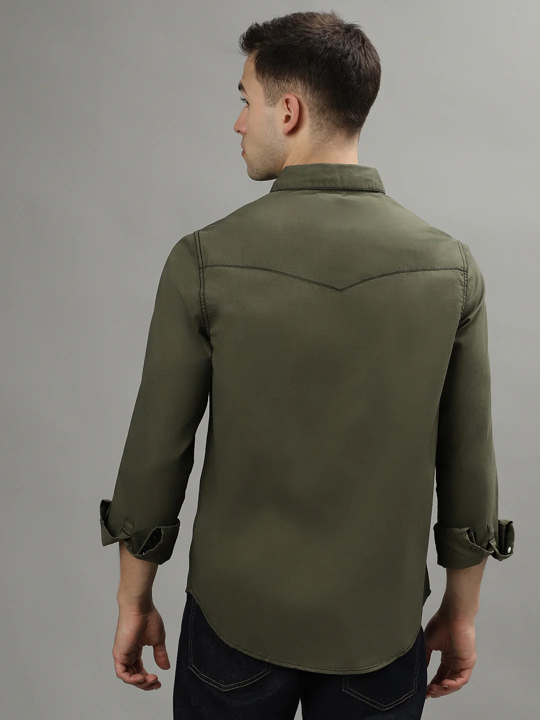 True Religion Green Fashion Regular Fit Shirt - Image 3