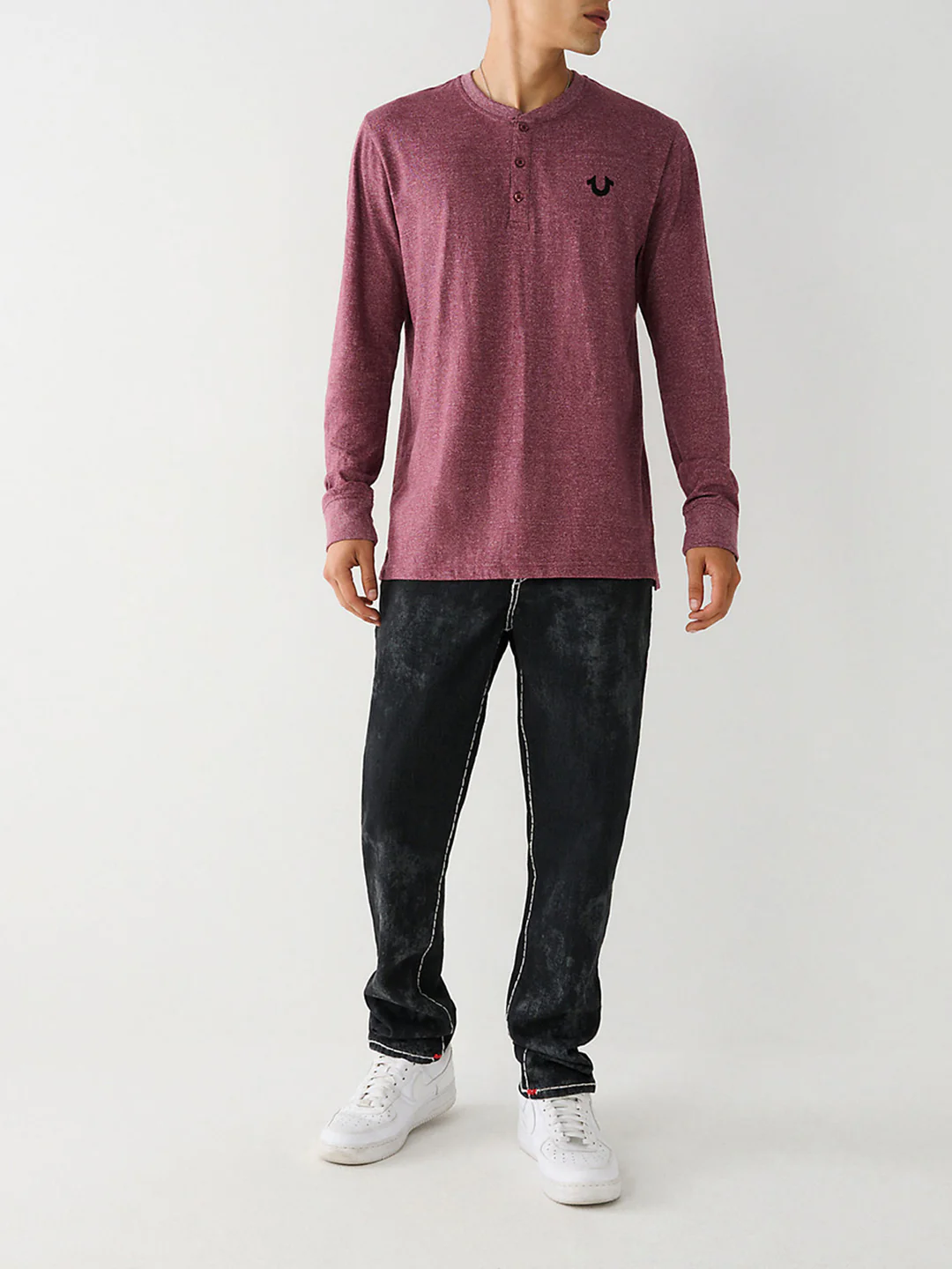 True Religion Men Super T Rocco Skinny Fit Mid Rise Jeans - Image 5