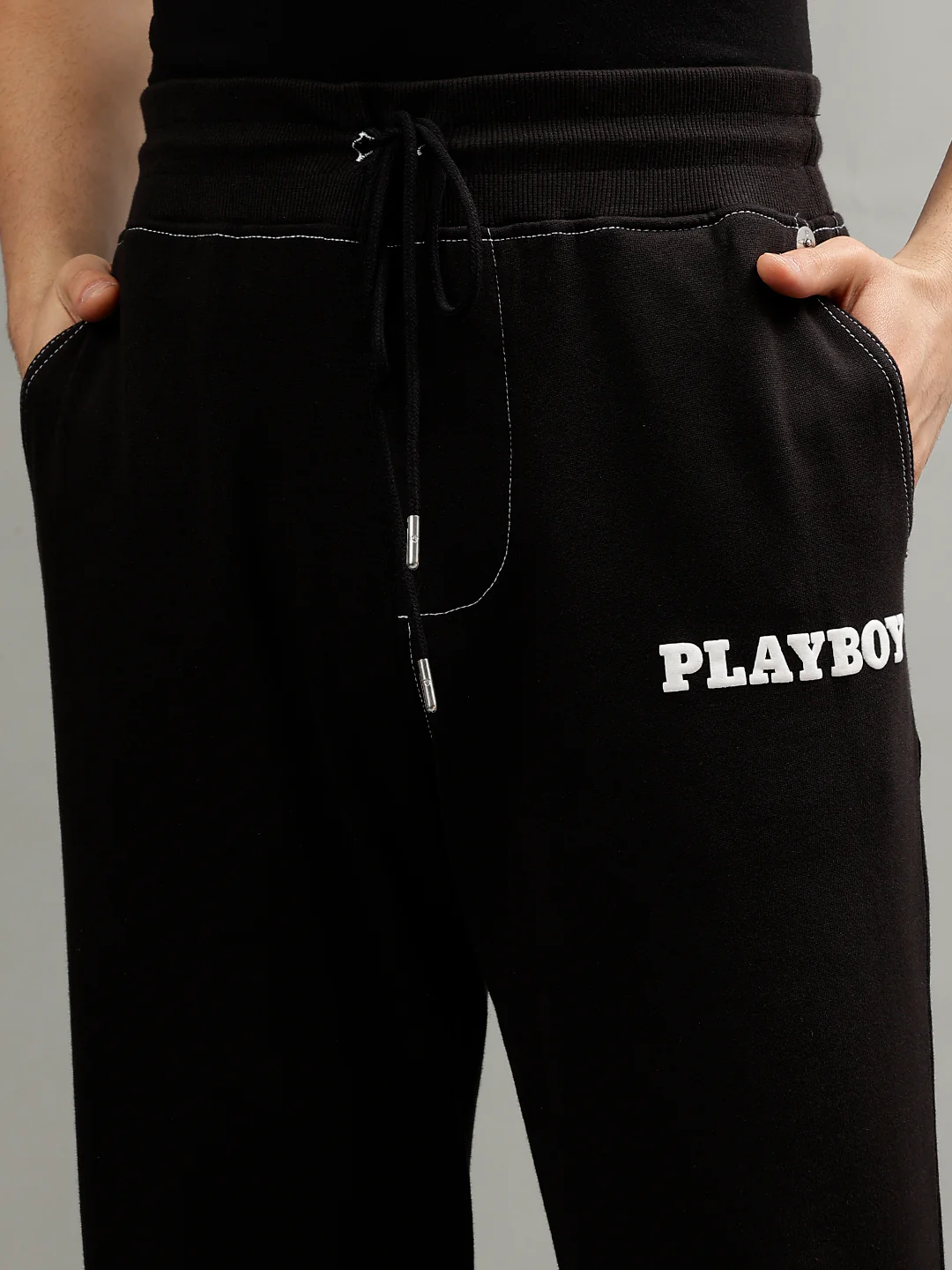 True Religion Men Solid Mid-Rise Relaxed Fit Joggers - Image 6