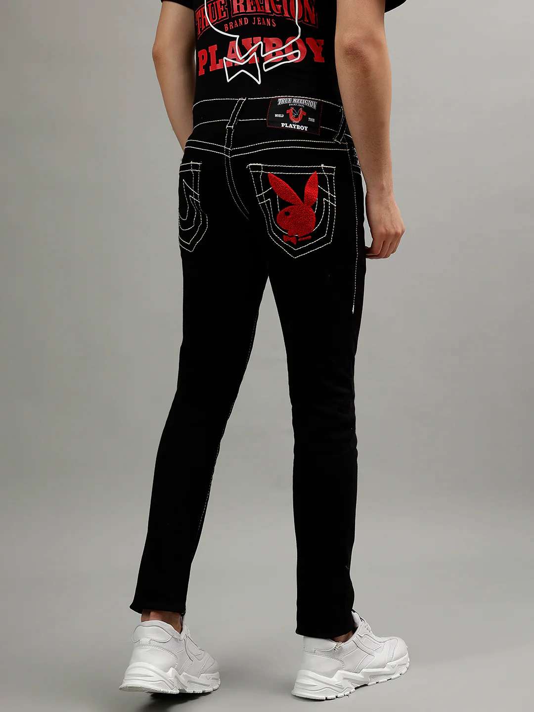 True Religion Men Big T Rocco Slim Fit Mid Rise Jeans - Image 2
